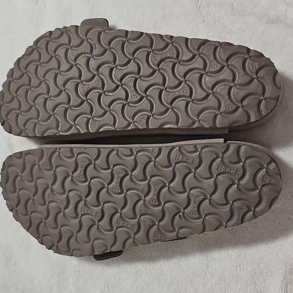 Birkenstock Arizona Sandels Suede Leather - Taupe Size 40 - Picture 13 of 16